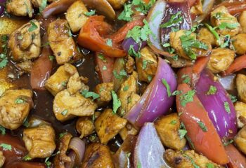 Peruvian Lomito de Pollo Saltado