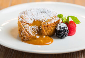 Dulce de Leche Molten Lava Cake